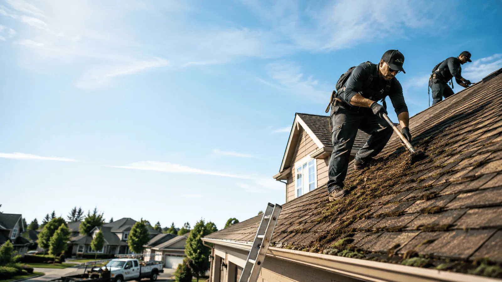 Roof Moss Removal in Glenmora, LA near me